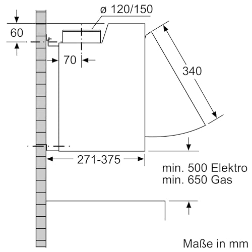 Bosch DEM63AC00 Dunstabzugshaube – Zwischenbauhaube - 7