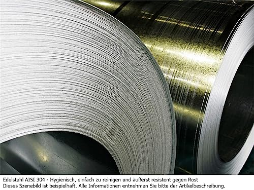 Falmec Lumina NRS Design Dunstabzugshaube/Wandhaube/Edelstahl 90 cm / 800 m³/h - 5