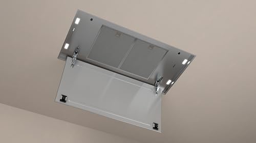 Neff I95CAQ6N0 Dunstabzugshaube N50 –  90 cm – Abluft oder Umluft – HomeConnect – Smart Home – Deckenlüfter – Dimmfunktion – Edelstahl - 5