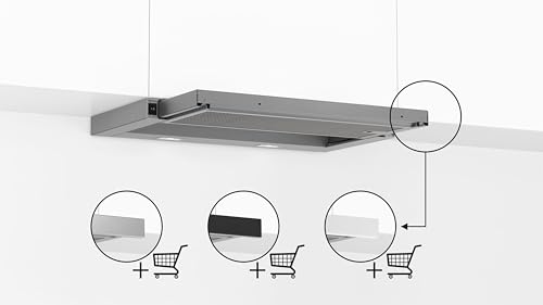 Bosch DFL064W53 Serie 2 Flachschirmhaube, 60 cm breit, Um- & Abluft, Made in Germany - 9