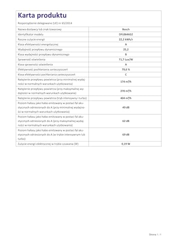 Bosch Hausgeräte DFL064A52 Serie 4 Flachschirmhaube, 60 cm breit, Um- & Abluft, Made in Germany, EcoSilence Drive leiser und effizienter Motor, LED-Beleuchtung gleichmäßige Ausleuchtung, Silber - 15
