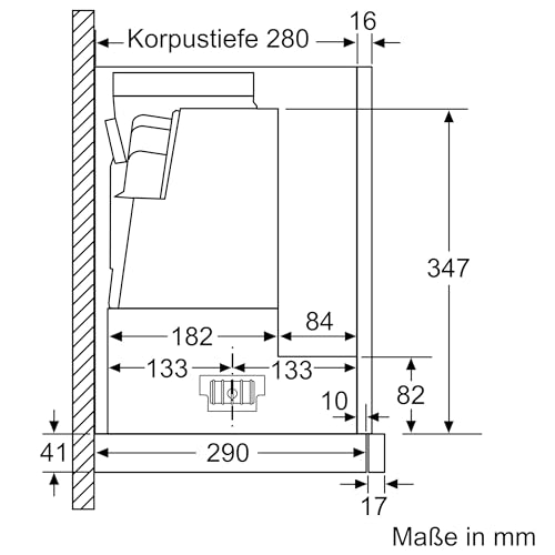 Bosch DFR067A52 Serie 4 Flachschirmhaube, 60 cm breit, Um- & Abluft, Made in Germany, leise - 12