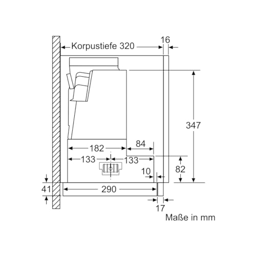 Bosch DFR067A52 Serie 4 Flachschirmhaube, 60 cm breit, Um- & Abluft, Made in Germany, leise - 7