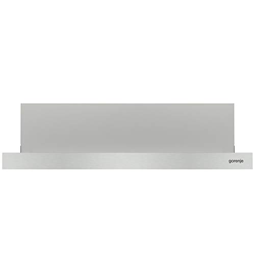 Gorenje TH62E4X Dunstabzugshaube/ LED Beleuchtung/ Polyurethanfilter/ Abluft oder Umluftbetrieb, Edelstahl-look -450 M³/H Leistung - 3