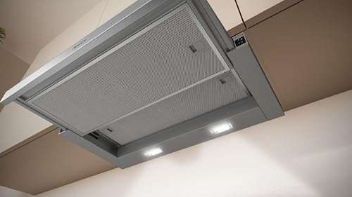 Neff D46BR12X6 Dunstabzugshaube / Flachschirmhaube N30 / 60 cm / Abluft oder Umluft / silbermetallic - 4