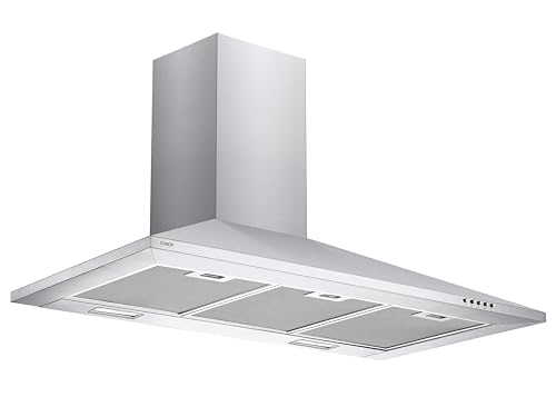 Candy CCE119/1X Dunstabzugshaube/Wandhaube/Pyramidenform/Breite 90 cm/mechanische Bedienung/Edelstahl - 3