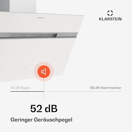 Klarstein Dunstabzugshaube – Dunstabzugshaube mit Filter – Wandhaube mit LED Beleuchtung – 60 cm - 4