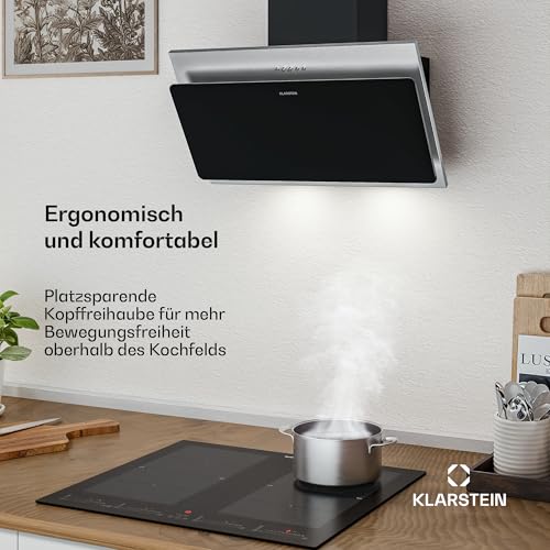 Klarstein Dunstabzugshaube 60cm, Abluft-Dunstabzugshaube mit Spülmaschinenfestem Filter aus Aluminium - 3