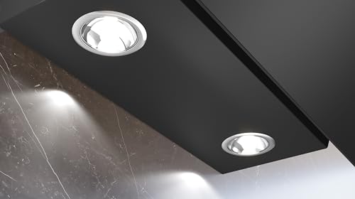 Siemens LC65KDK60 Wandesse iQ100, Dunstabzugshaube zur Wandmontage, 60cm breit, Intensivstufe, LED-Beleuchtung, touchControl, Metallfettfilter, Schwarz - 3