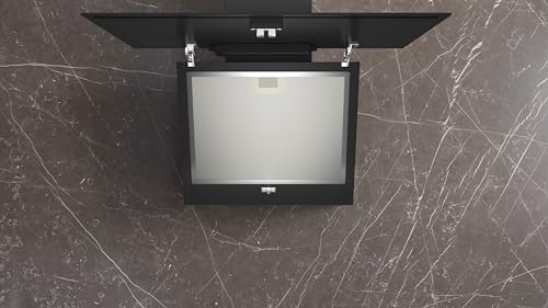 Siemens LC65KDK60 Wandesse iQ100, Dunstabzugshaube zur Wandmontage, 60cm breit, Intensivstufe, LED-Beleuchtung, touchControl, Metallfettfilter, Schwarz - 5