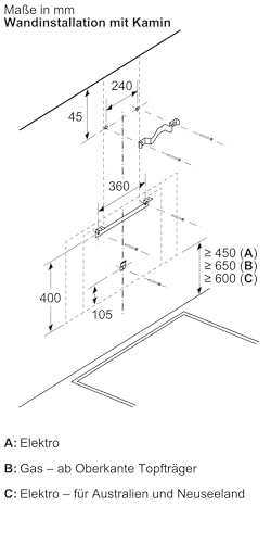 Siemens LC91KLT60 iQ700, Wandesse, 90 cm, Schwarz mit Glasschirm, Luftgütesensor mit cookConnect-System - Wandesse und Kochfeld, LED-Beleuchtung, Europas leistungsstärkste Schrägesse im Umluftbetrieb - 12
