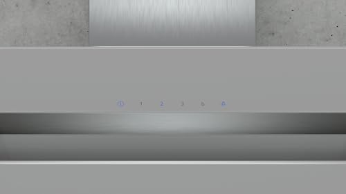 Siemens LC87KHM10 Dunstabzugshaube / Wandhaube / 79 cm / Metall-Fettfilter / Schräg-Esse / Silber - 2