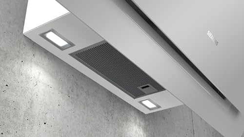 Siemens LC87KHM10 Dunstabzugshaube / Wandhaube / 79 cm / Metall-Fettfilter / Schräg-Esse / Silber - 3