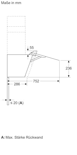 Siemens LC87KFN60, Smarte iQ300 Dunstabzugshaube, 80 cm breit, Wandmontierte Kopffreihaube, Made in Germany - 17
