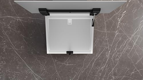 Siemens LC67KFN20, iQ300 Smarte Dunstabzugshaube, 60 cm breit, Wandmontierte Kopffreihaube, Made in Germany, Abluft/Umluft, Besonders leise, Touch- oder Kochfeld-Steuerung, LED-Beleuchtung, Weiß - 7