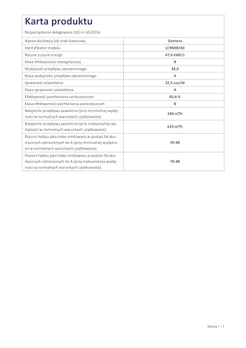 Siemens LC96BBC60 iQ100 Wandesse, 90 cm breit, Umluft oder Abluft, LED-Beleuchtung, 3 Leistungsstufen - 10