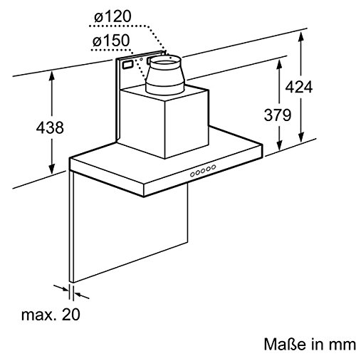 Siemens LC97BC532 iQ300 Wandhaube - 6